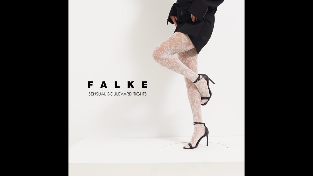 Collant Résille Fashion Falke T III - Taille M/L (42-44) - Couleur Brun (Brasil) - Neuf Avec Étiquettes