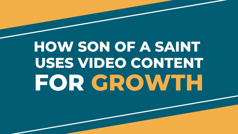 Discover how Son of a Saint maximizes the impact of video storytelling across email, social media, live events, and onboarding. Learn how your nonprofit can do the same.