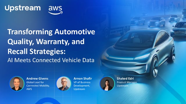 Transforming automotive quality, warranty, and recall strategies: AI meets connected vehicle data