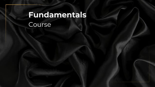 Fundamentals Lesson 9 - The Financial Aspect