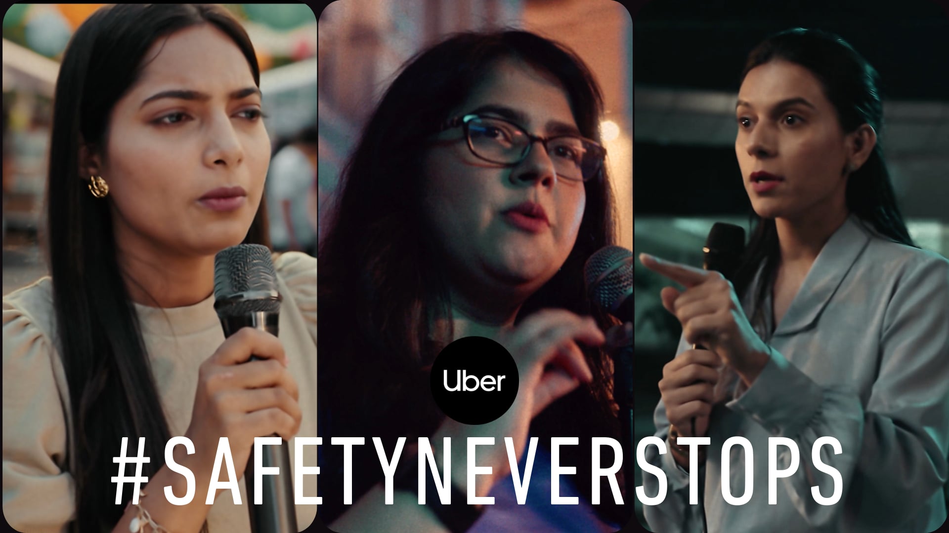 Uber Ad - Safety Never Stops (Compilation)