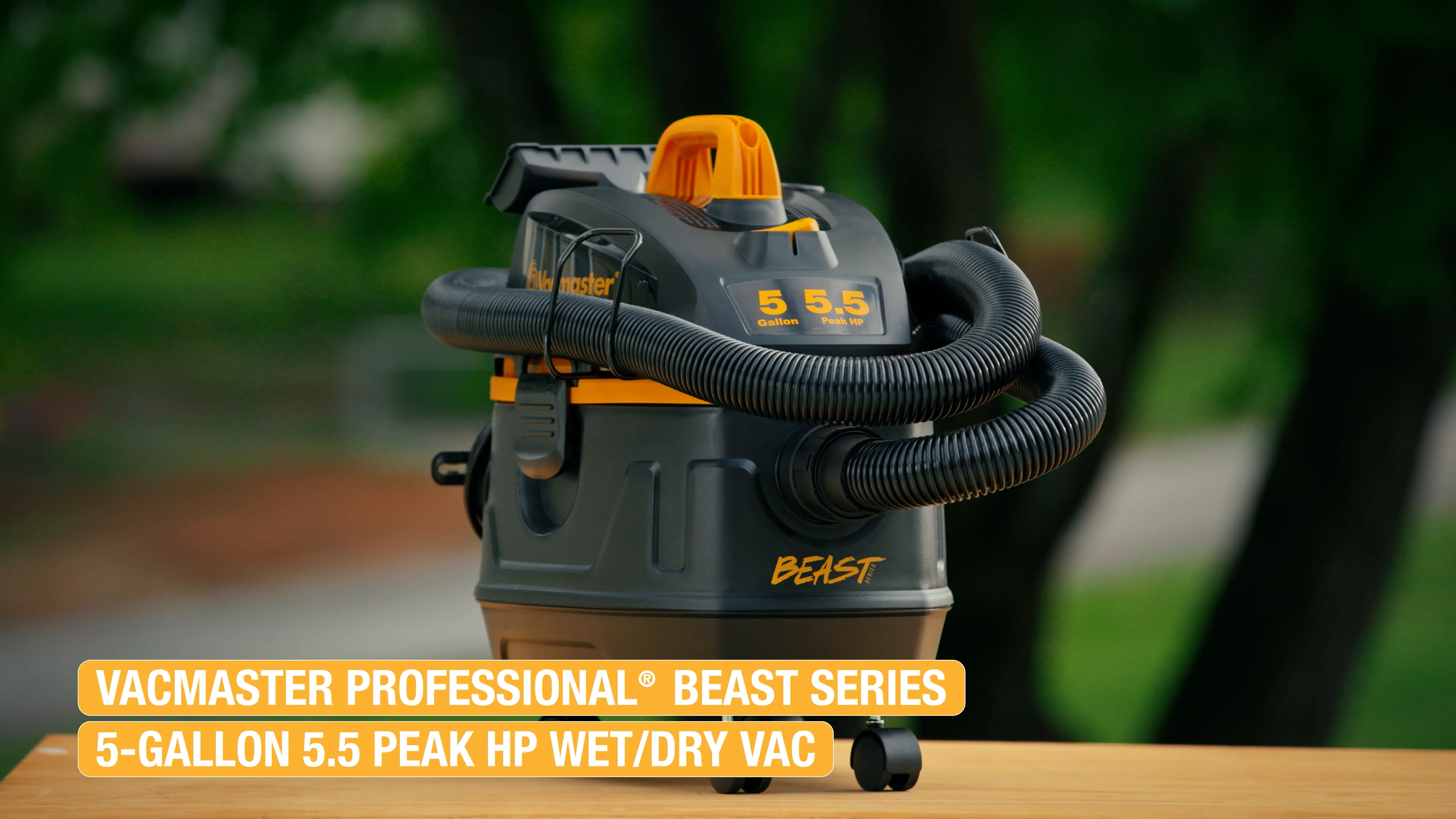 5-Gallon* 6 Peak HP† Wet/Dry Vacuum Beast Series™ VFB511H 0201
