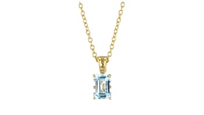 7.00 ct. t.w. Multi-Gemstone Jewelry Set: Necklace and Seven Pendants in 18kt Gold Over Sterling