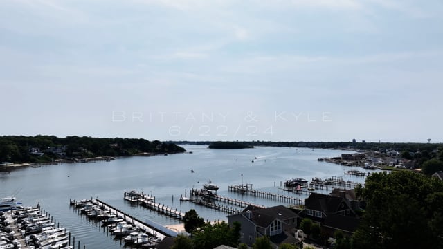 Brittany & Kyle's Wedding Highlights // The Crystal Point Yacht Club in Pt. Pleasant, NJ