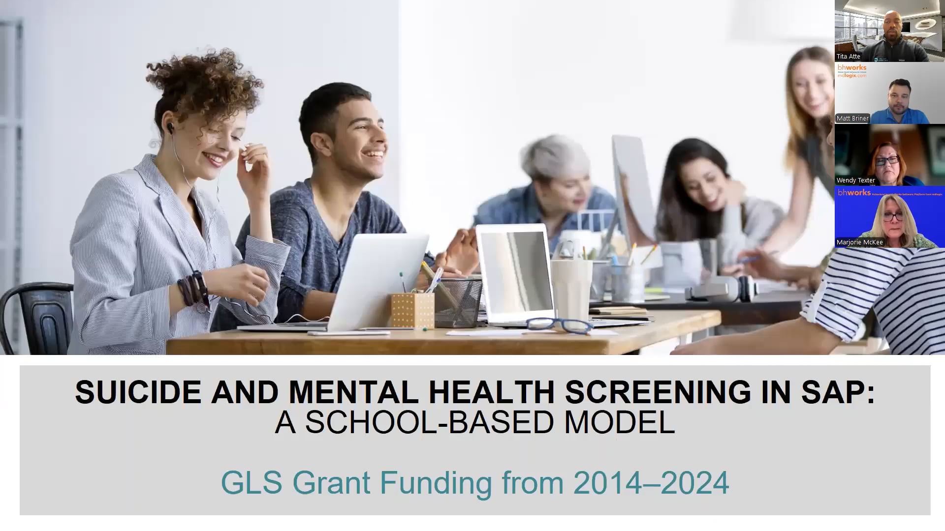 Suicide and MH Screening in SAP - A School-based Model