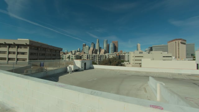360 Plate taken on a roof in Little Tokyo for use in Virtual Production