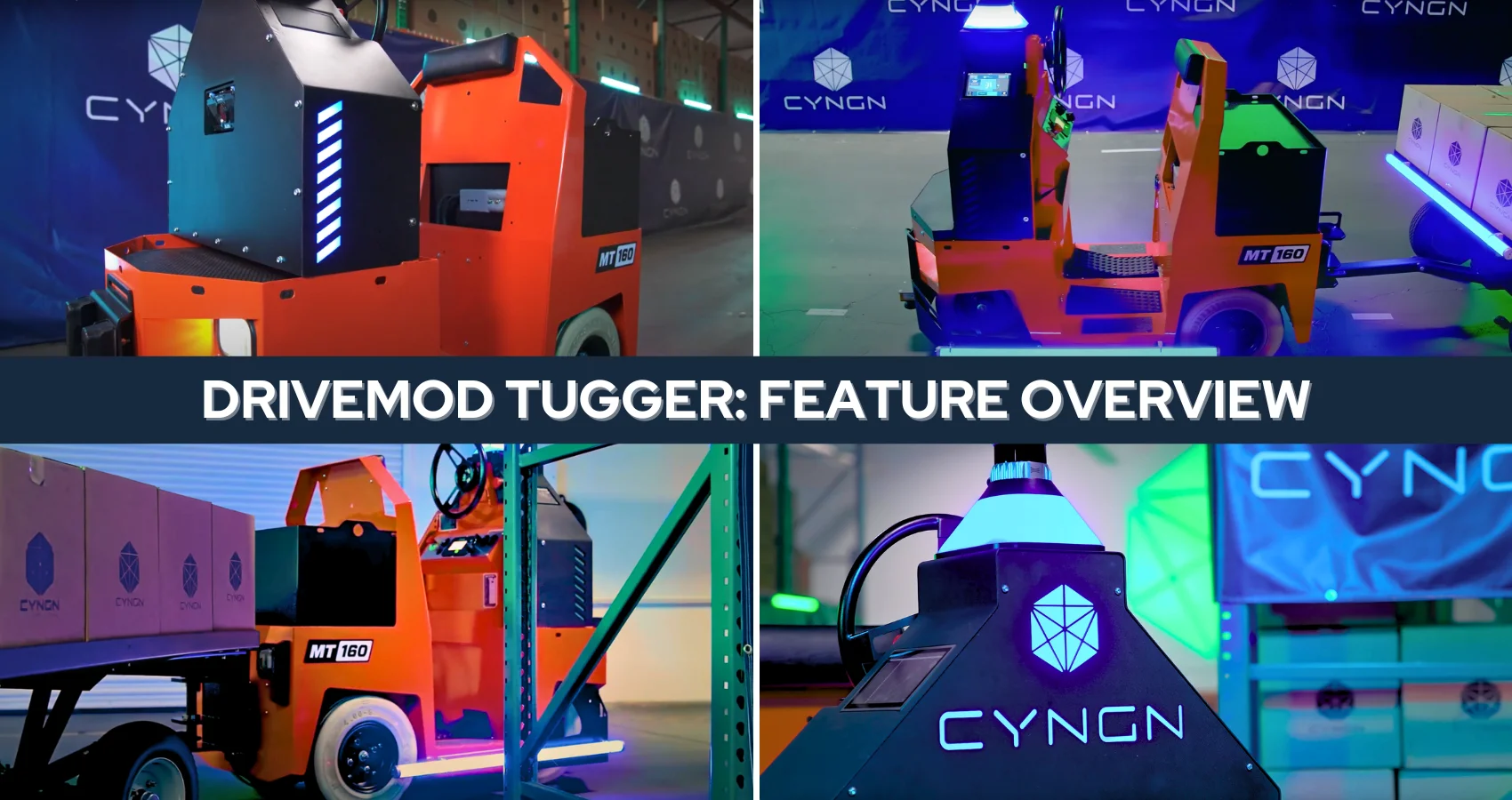 Cyngn Reveals First Footage of AI-Powered Autonomous Motrec Tugger