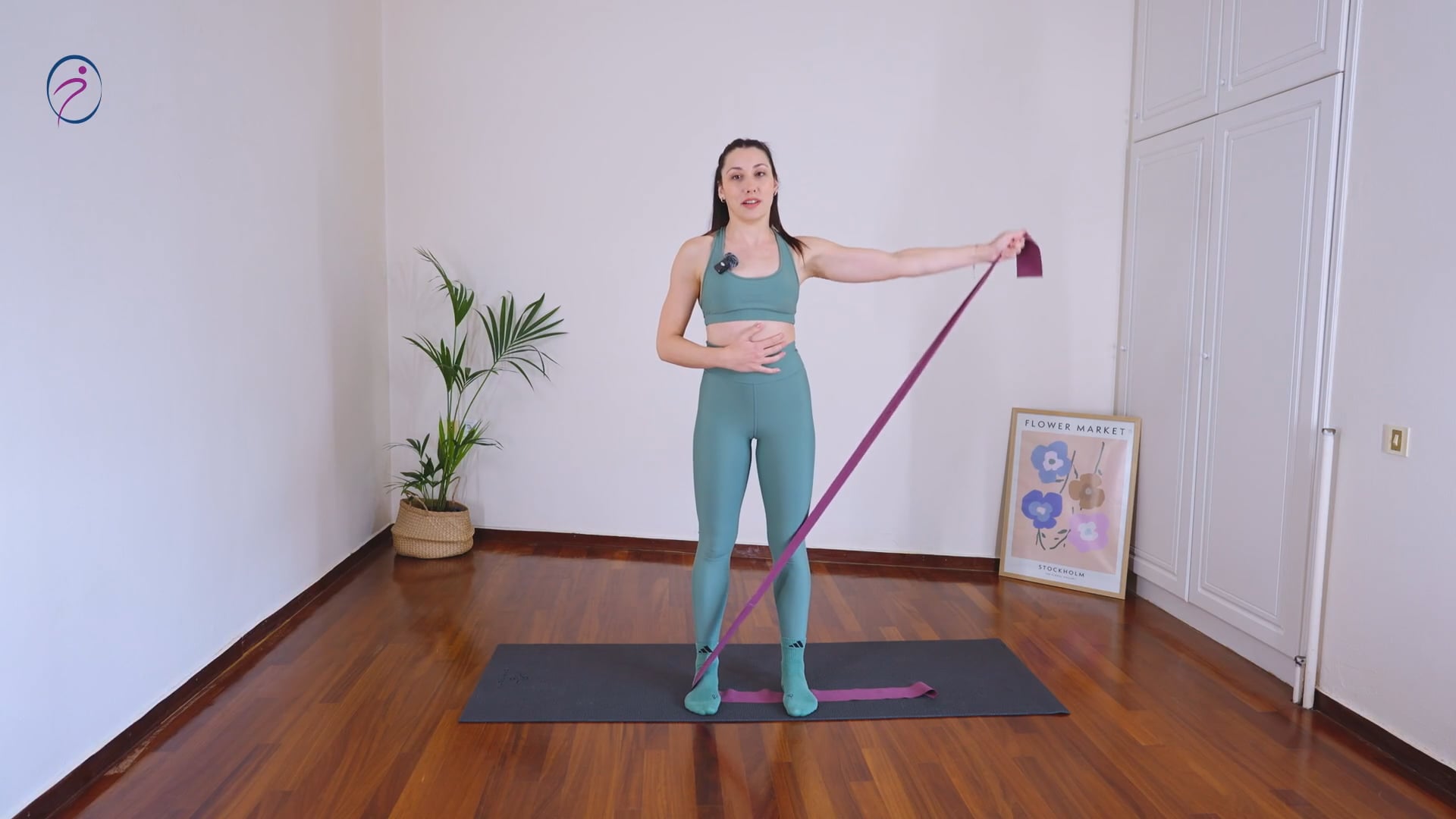 pilates για upper body με λάστιχο Thumbnail