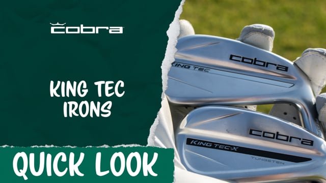 Quick Look | Cobra King Tec Irons
