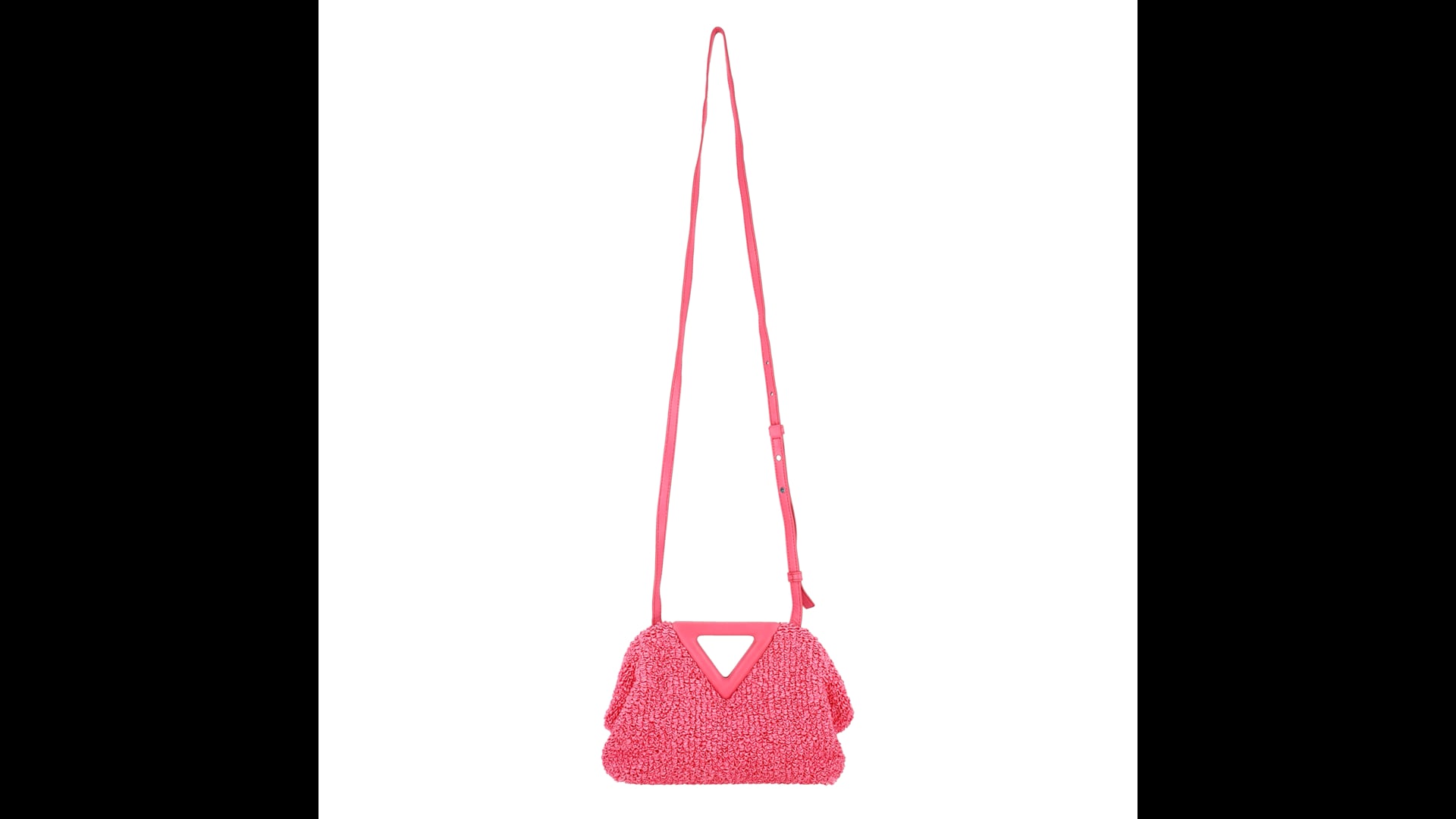 BOTTEGAVENETA POINT テリークロス CURLY RAFIA/NAPPA19バッグ Bottega Veneta Curly Raffia Point Bag For Sale at 1stDibs