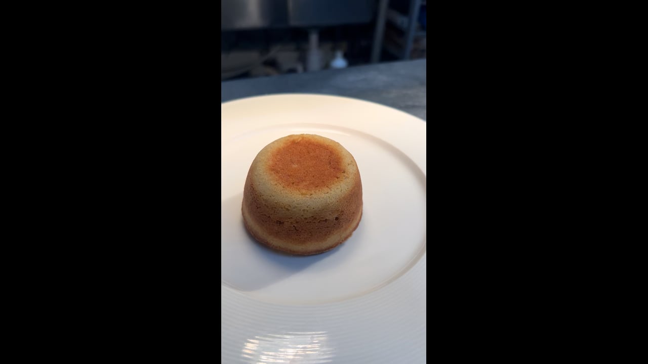 Banana bread fondant