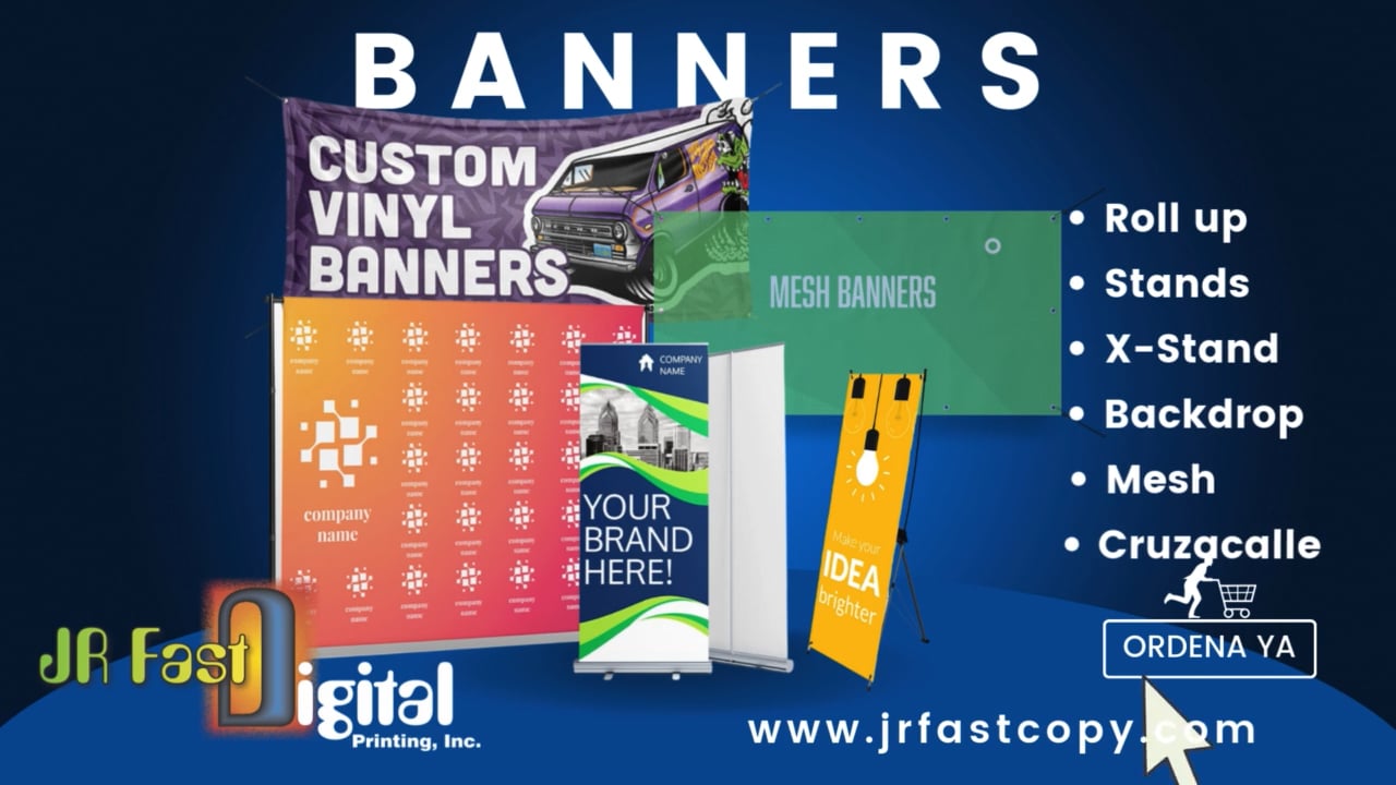 Large Format Printing Material Supplier | JR Fast Digital Printing Inc