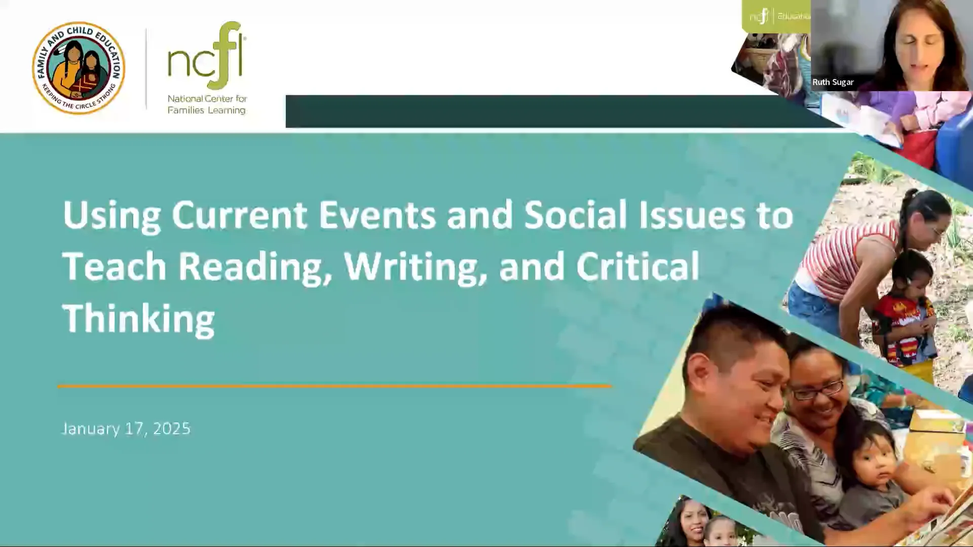 FACE Webinar - Using Current Events and Social Issues to Teach Reading ...