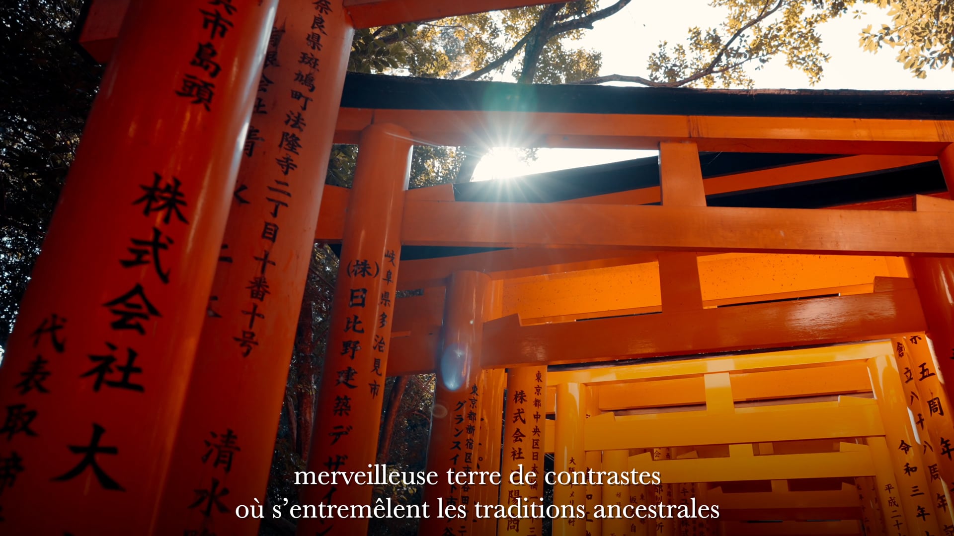 Film de marque - La Fruitière Japon