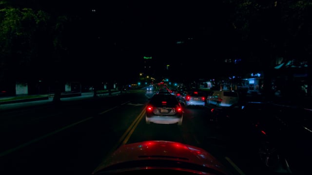 Los Angeles's Koreatown  Night run 360º 18K plate