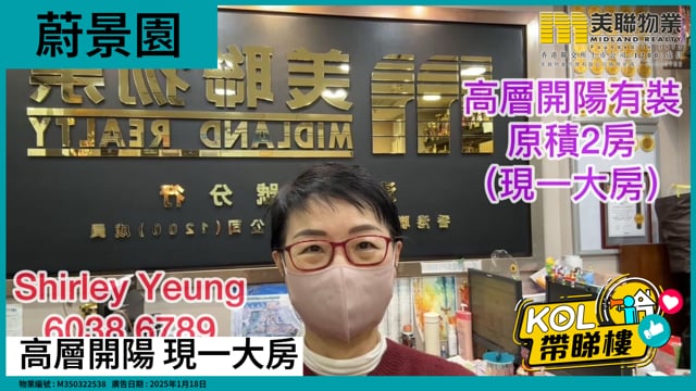 高層開陽 現一大房