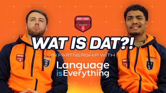 THE ROBINS SPEAK DUTCH?! -  Language is Everything's 'Wat is Dat' Challenge