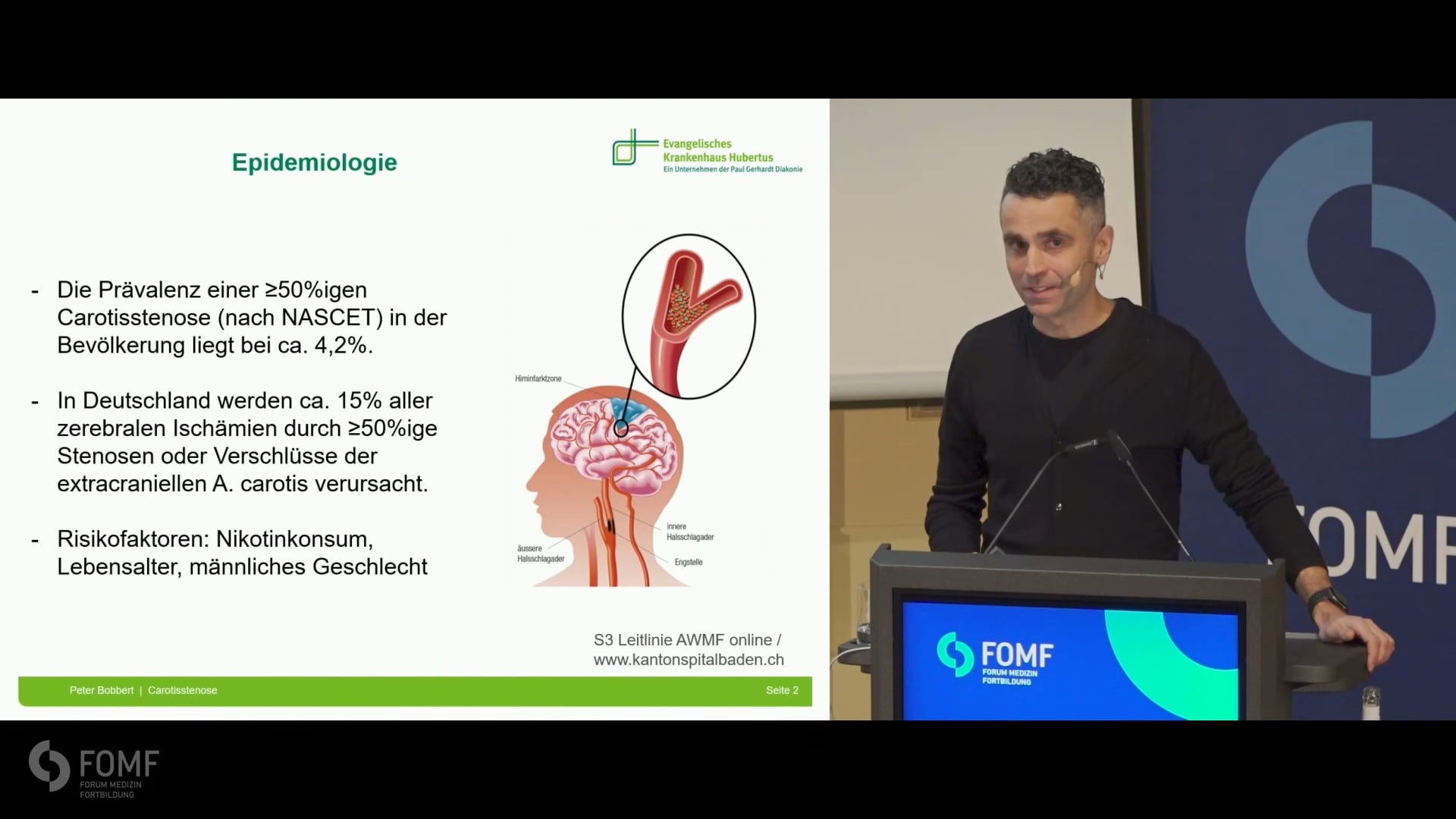 Carotisstenose – medikamentöses und interventionelles Management