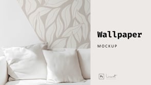 Light Minimalist Wallpaper Mockup, a Household Mockup by LinnestCreative (Thumbnail 5 of 5)