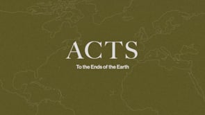 Acts: The Church is Formed | Al Chu | Mundy Park