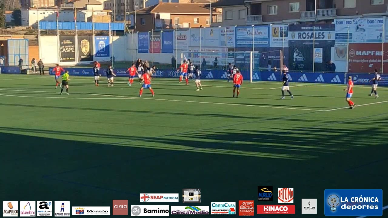 (RESUMEN y GOL) CD Caspe 0-1 At.Monzón Alumbra / J 18 / 3ª RFEF