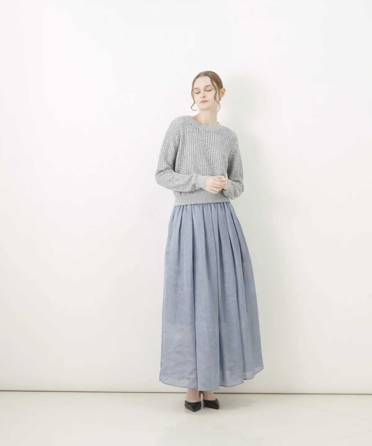 Sov. / メッシュニットプルオーバー(SALE) TOPS Night STORE