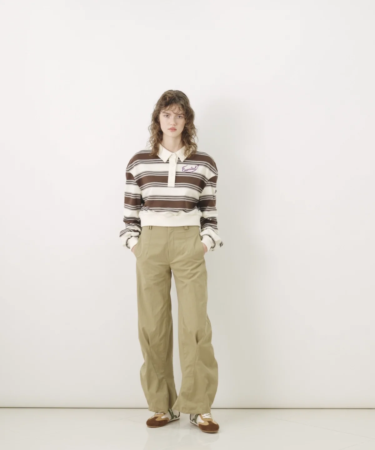 新作ESSENTIAL ツイルタックバルーンパンツ ダブスタ ESSENTIAL / ツイルタックバルーンパンツ BOTTOMS Night STORE