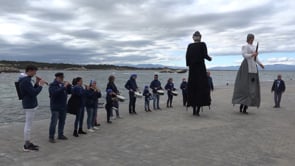 La Colla Gegantera de l'Escala programa una 'escola de mini músics i portadors'