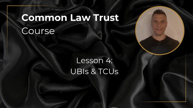 CLT Lesson 4 - UBI's & TCU's