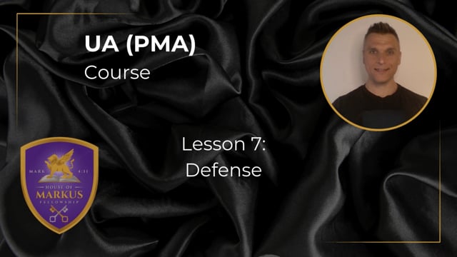 UA Lesson 7 - Defense