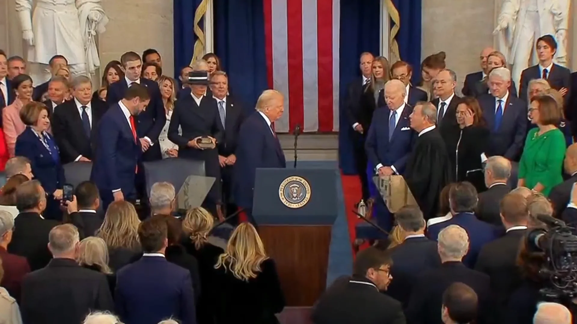 Remarks: Donald Trump Takes the Oath of Office at the U.S. Capitol - January 20, 2025