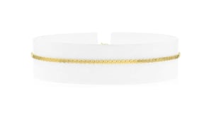 Italian 18kt Gold Vermeil Serpentine-Link Anklet