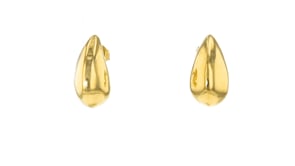 Italian 18kt Gold Vermeil Petite Teardrop Earrings