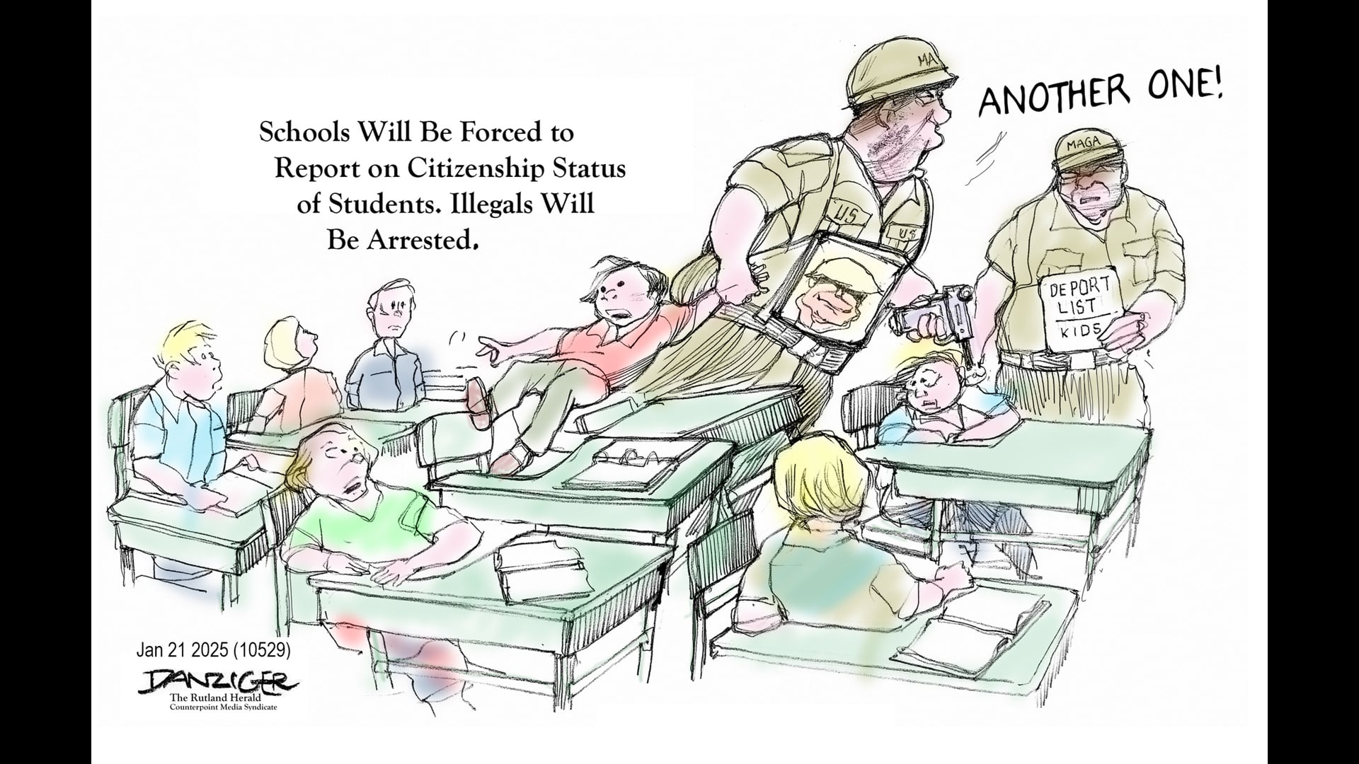 Danziger Live-Cartoon: Another One
