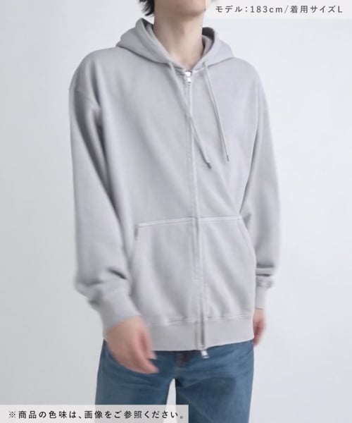 UNISEX】【SETUP可能】ピグメントZIPパーカー | [公式