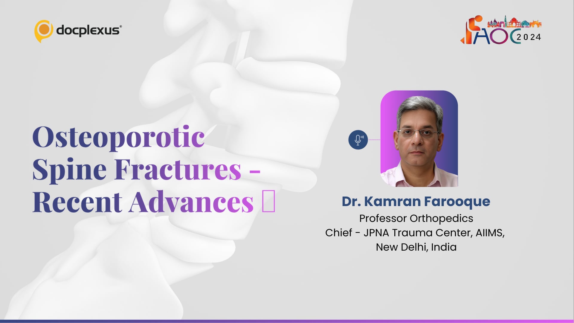 Osteoporotic Spine Fractures – Recent Advances
