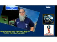 FIFA Football World Cup Russia: Emergency Medicine: 14,000 cases in 30 days