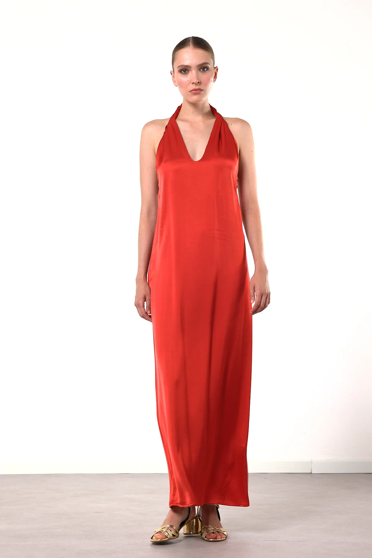 chinese dress ladies Maxi Dress ELISA Small 100% Viscose  Happy Homes and Gifts