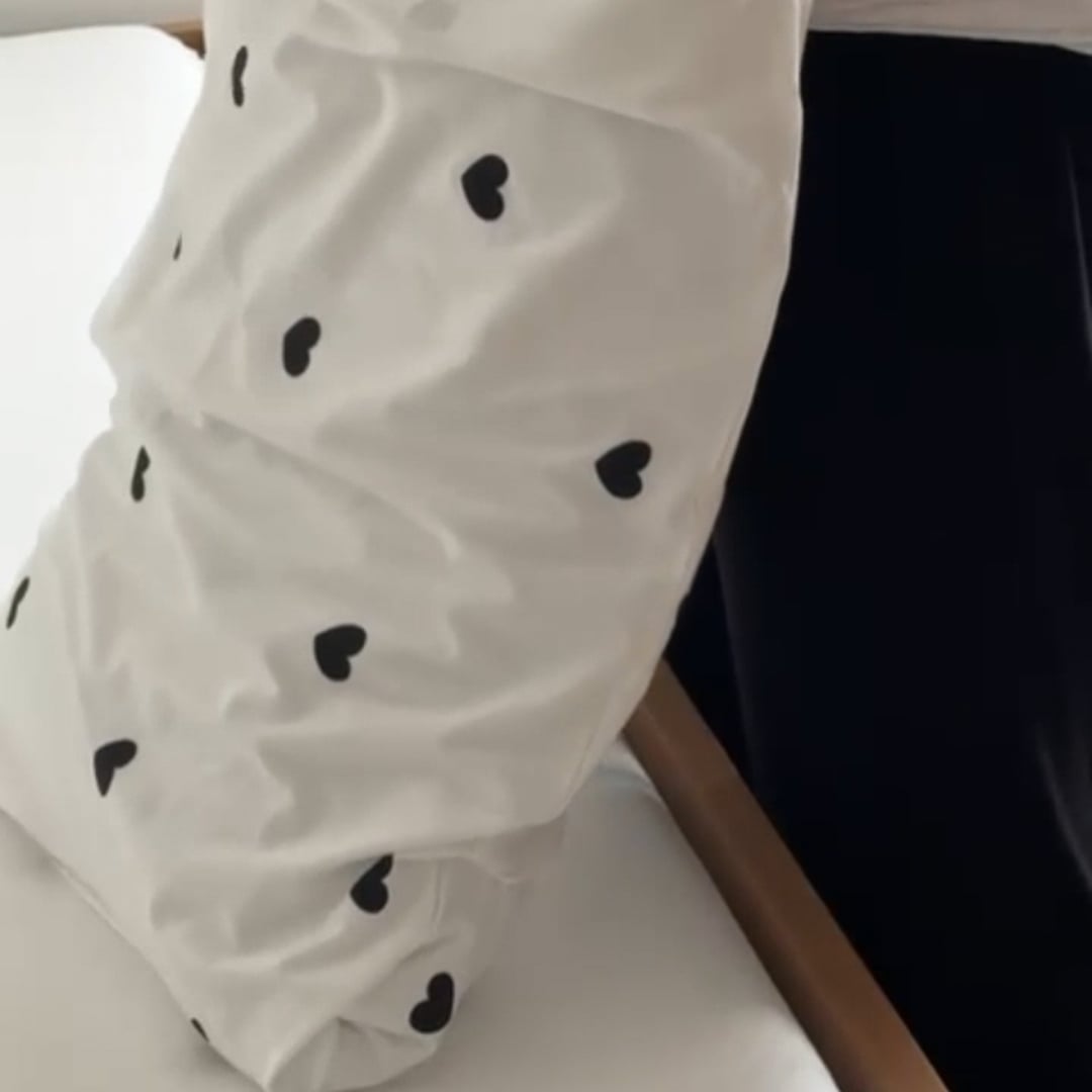 מצעי ג’רסי ילדים Black Heart