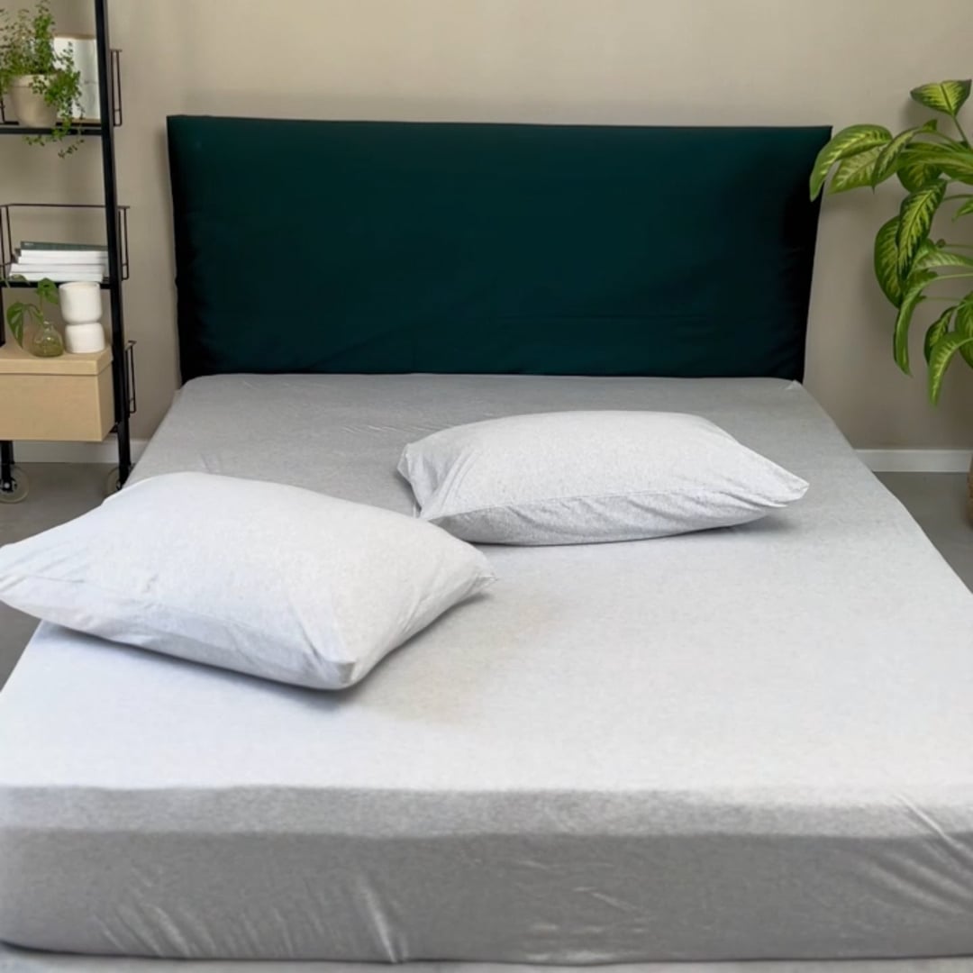 סדרת מצעי מיקס ג’רסי - לבן