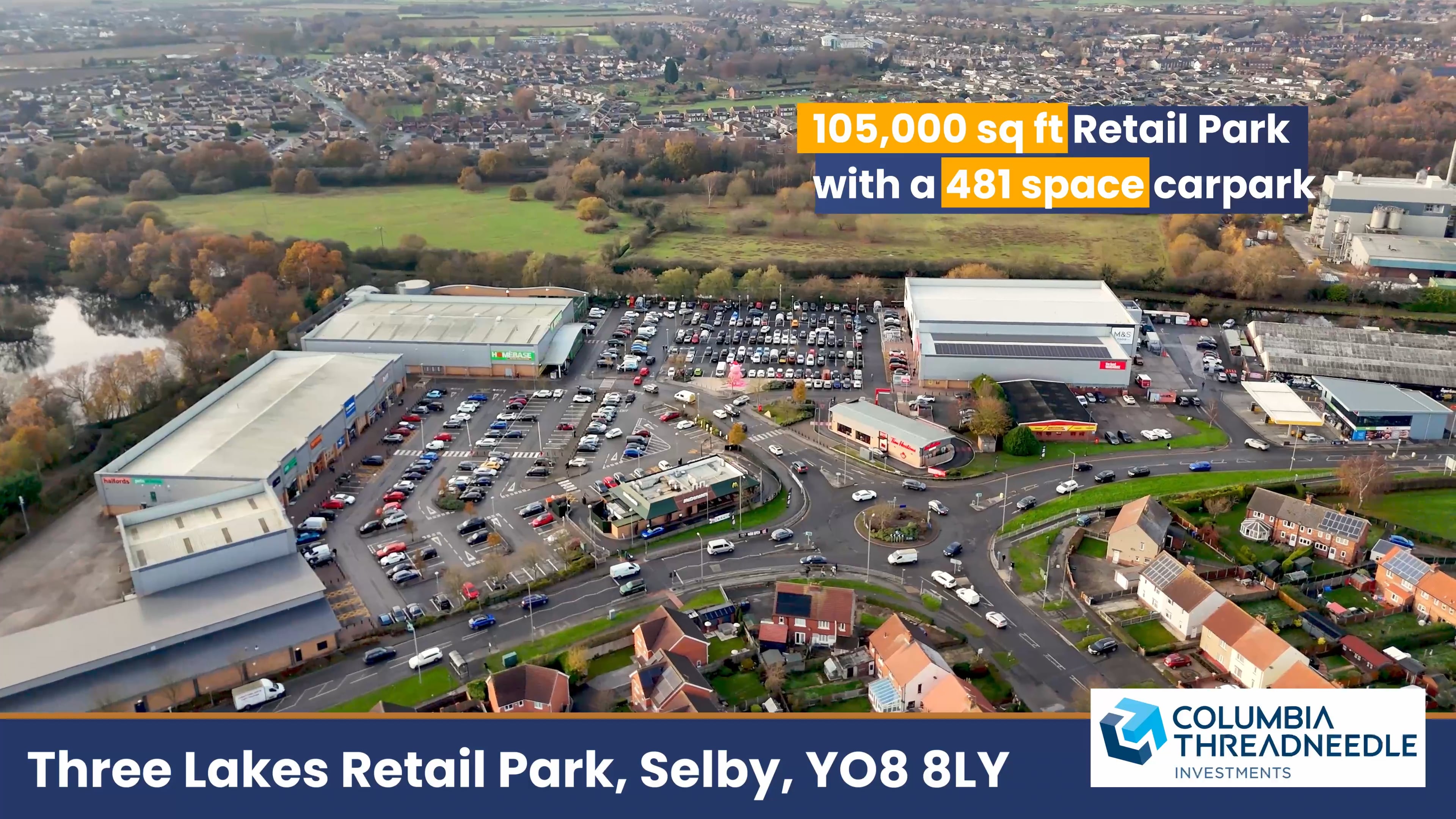Three Lakes Retail Park Selby