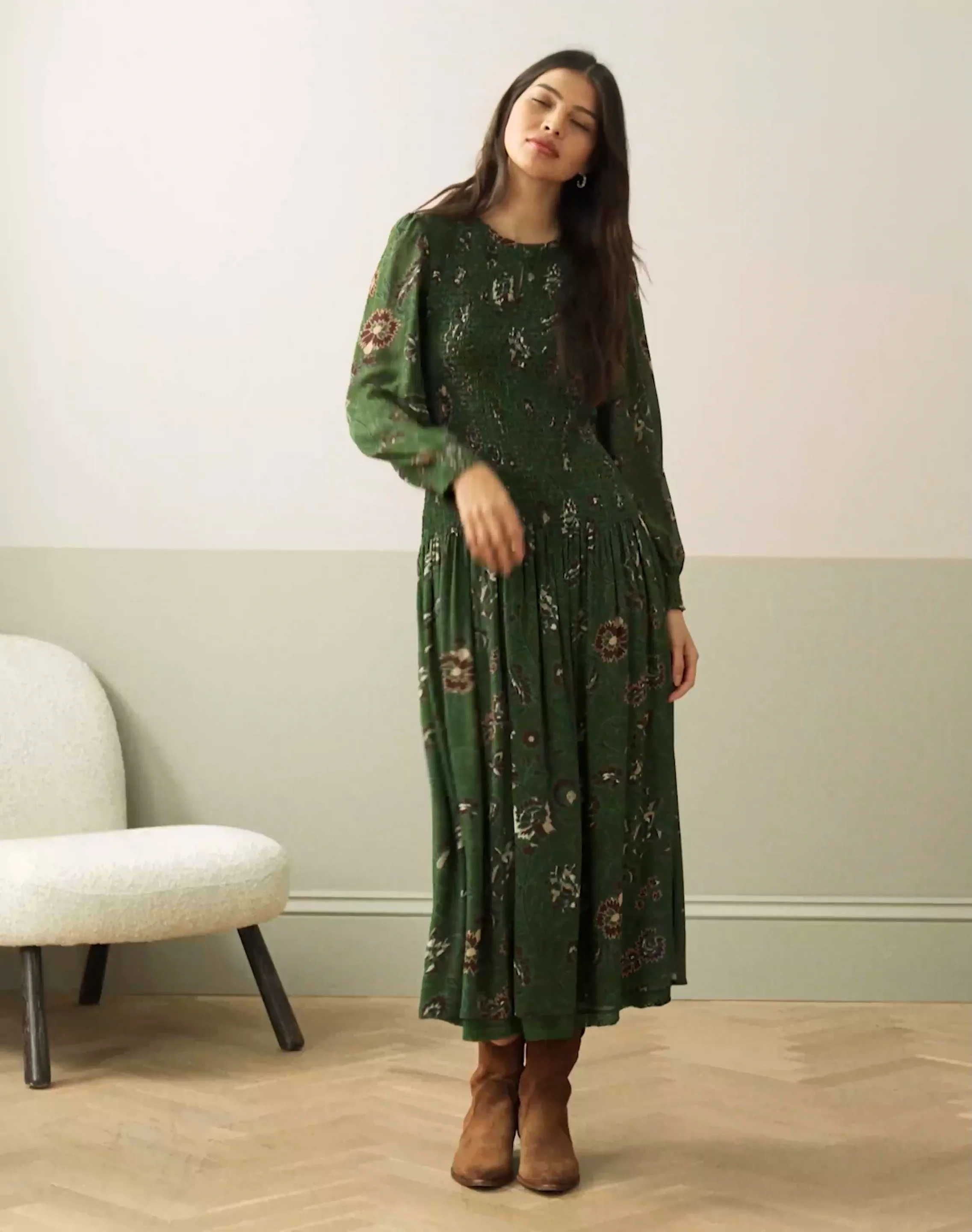 Women's Dresses | Silk Chiffon & Liberty Jersey Styles | Brora Women's Dresses | Silk Chiffon & Liberty Jersey Styles | Brora