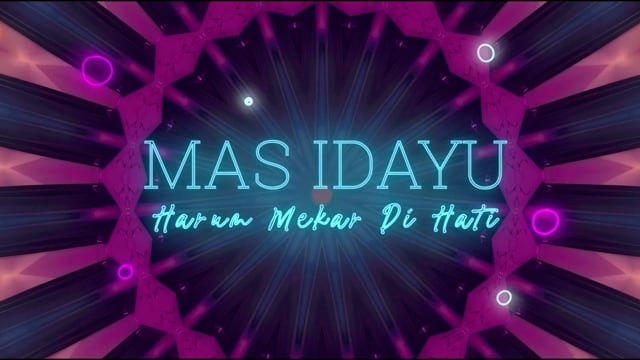 Mas Idayu - Harum Mekar Di Hati (Lyric Video) Cover Image