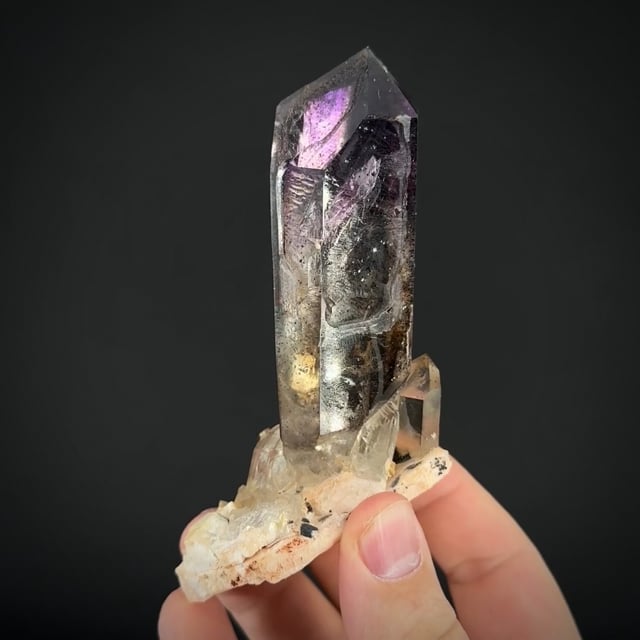 Amethyst/Smoky Quartz