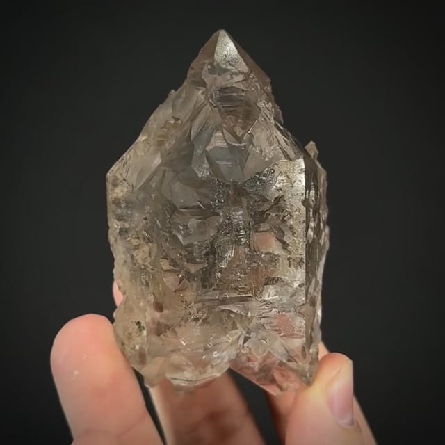 Smoky Quartz (etched)