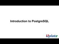Introduction to PostgreSQL