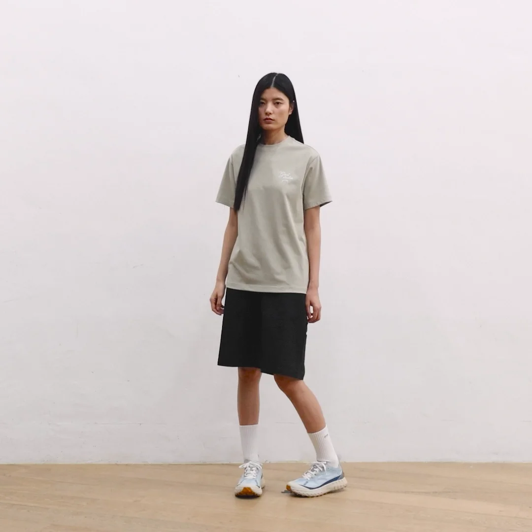 ☆送料無料☆GOAL STUDIO ESSENTIAL SCRIPT TEE ☆ ESSENTIAL SCRIPT TEE-BEIGE - GOALSTUDIO