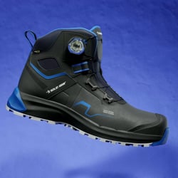 Chaussures de sécurité noires / bleues Solid Gear Sonar Mid