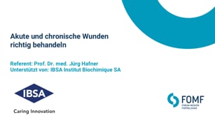 Akute und chronische Wunden richtig behandeln