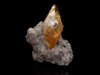 Golden Calcite on Matrix – Elmwood, Tennessee